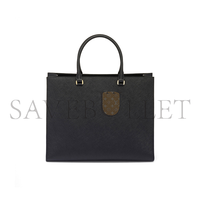 PRADA MEDIUM SAFFIANO LEATHER TOTE BAG 1BA337 (28*22*9cm)
